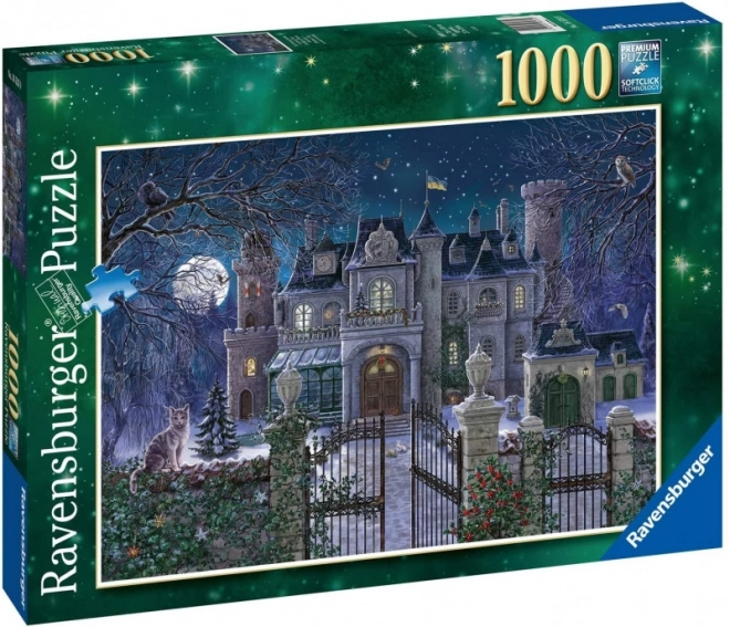 Ravensburger puzzle Vianočná vila 1000 dielikov