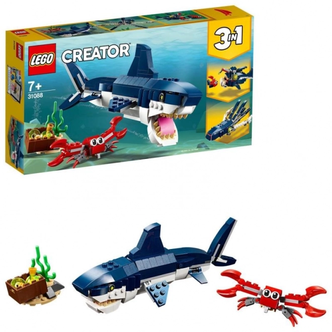 Tvorovia z hlbín mora LEGO Creator 3 v 1