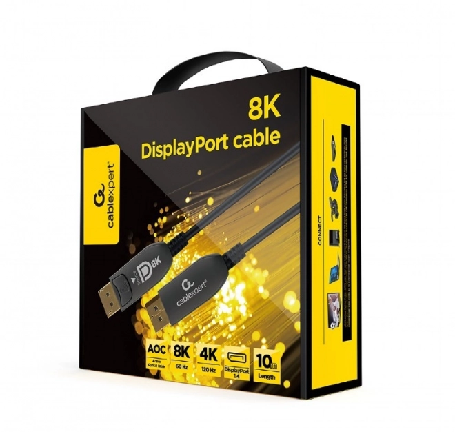 Prémiový 10m 8K DisplayPort AOC kábel