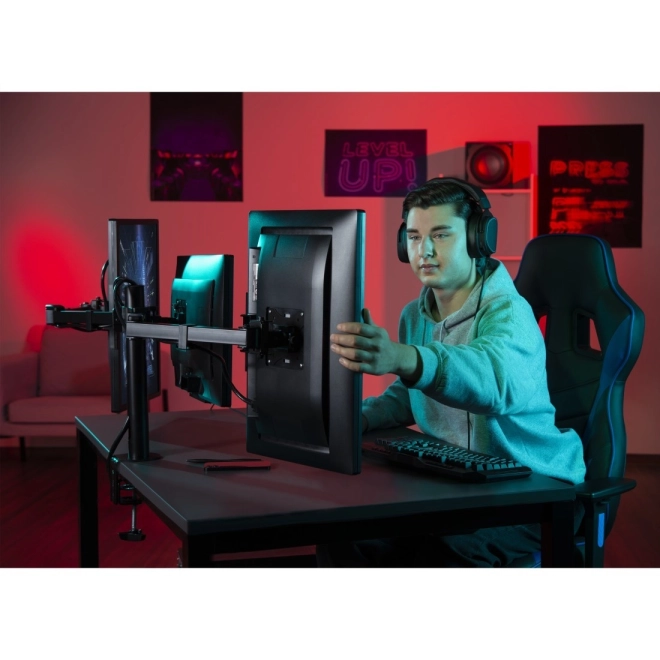 Držiak na monitor s 3 ramenami pre 13-27 palcov