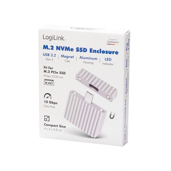 Ultrakompaktné puzdro USB-C pre SSD NVMe