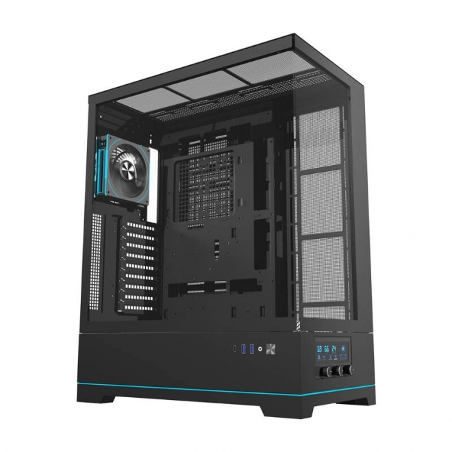 Počítačová skriňa Darkflash s ventilátorom