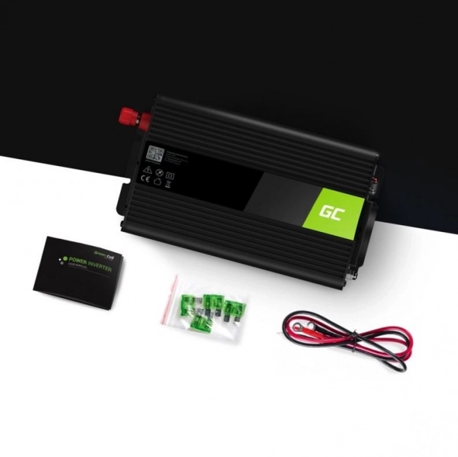 Prenosný menič napätia Green Cell 12V na 230V 1000W/2000W
