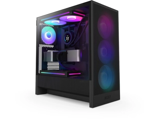 Počítačová skriňa H5 FLOW RGB Mid Tower čierna