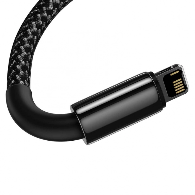 Wolframový zlatý kábel USB na iP 2,4A