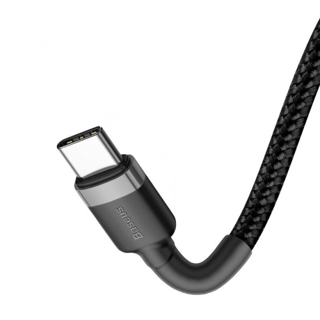 Kábel Baseus Cafule USB-C PD 2.0 QC 3.0 60W 1m (čierno-šedý)