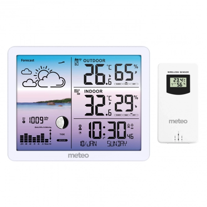 Meteo meteorologická stanica SP107 biela