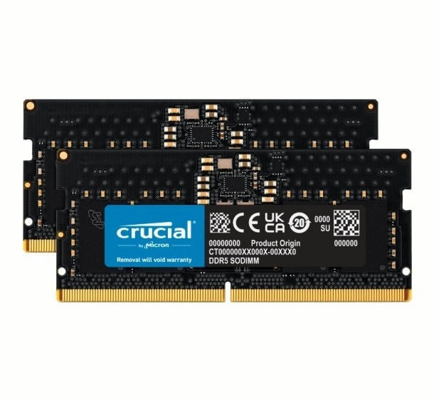 Pamäť DDR5 SODIMM 16GB 5600MHz Crucial