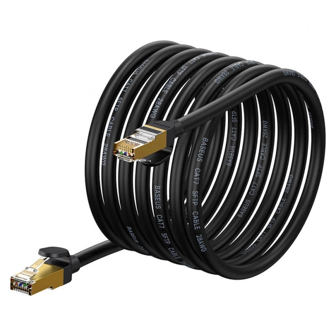 Sieťový kábel Baseus Ethernet RJ45 10 Gb/s 8 m čierny