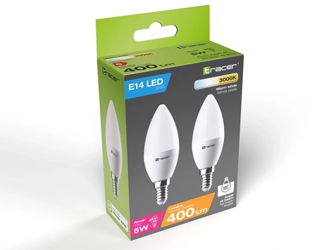 LED žiarovka E14 5W teplá biela 3000K