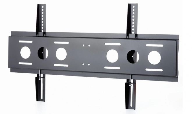 PWB1 pevný nástenný držiak pre monitory 40–75" VESA 100×100 až 600×400, 80 kg