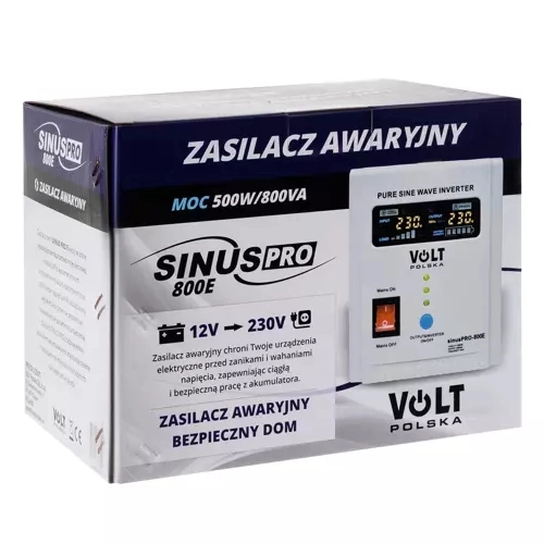 Núdzový zdroj napájania SINUS PRO 800 E 12/230 W