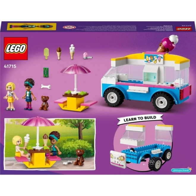 Lego Friends Furgonetka S Zmrzlinou