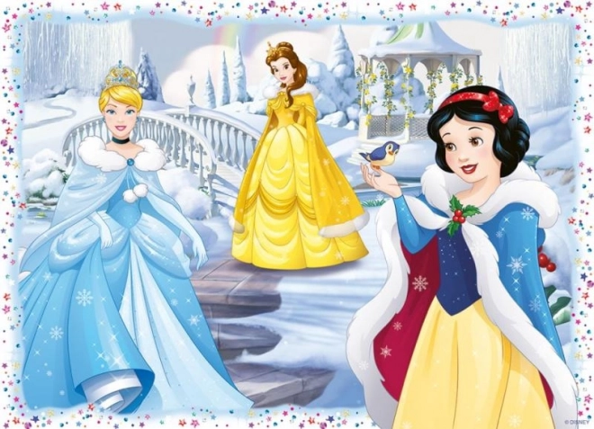 Puzzle Disney: Princezné 4x100 dielikov