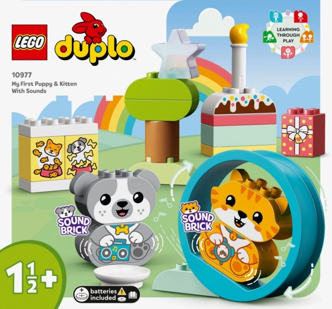 Lego Duplo Môj Prvý Psík A Mačička S Zvukmi