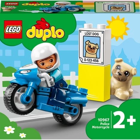 Policajná motorka LEGO DUPLO