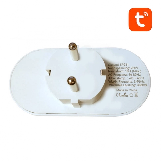 Dual smart plug WiFi Gosund