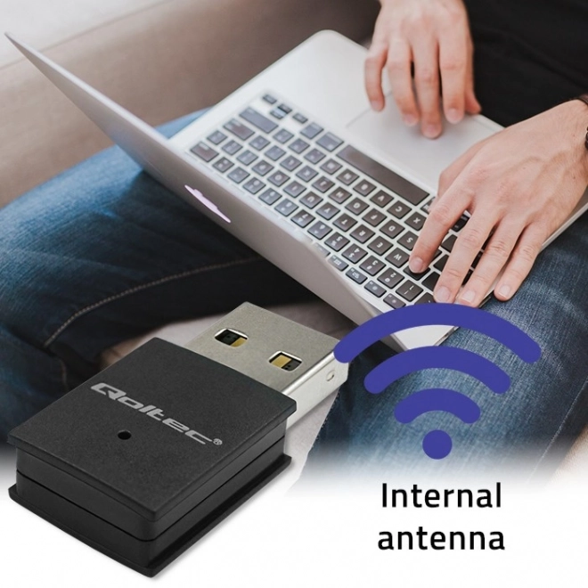 Bezdrôtový mini Wi-Fi adaptér s Bluetooth 4.0 USB