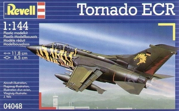 Model plastového lietadla Tornado ECR