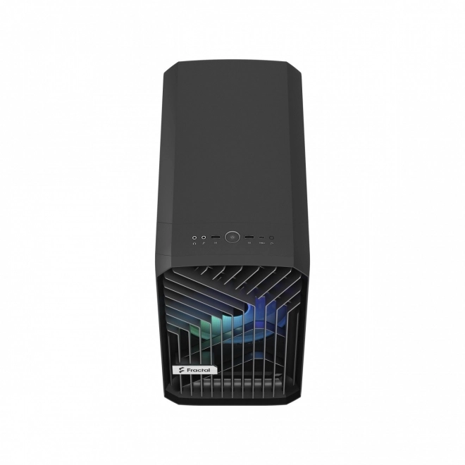 Vežová skrinka Torrent Nano RGB Black TG svetlý odtieň