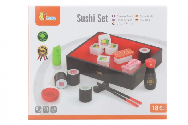 Drevené sushi