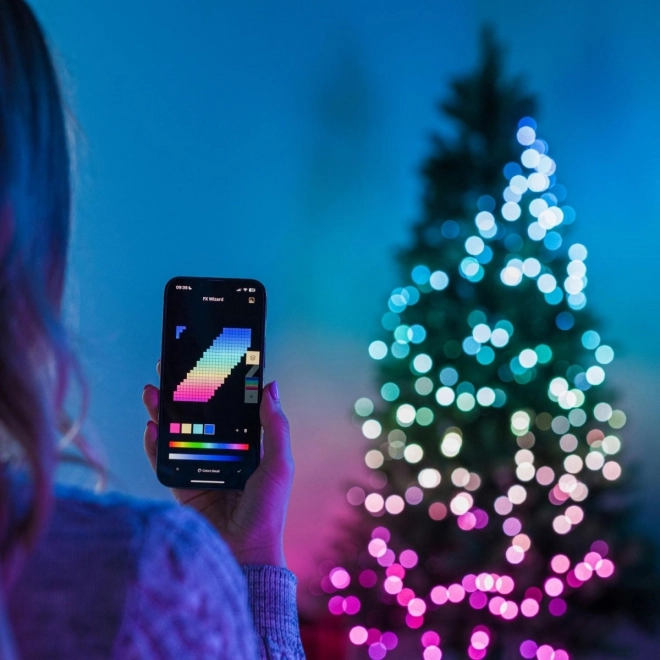 Inteligentné vianočné svetlá Twinkly Strings 400 LED RGB