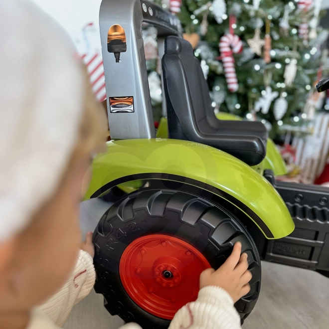 FALK Šliapací traktor Claas Arion 430 s ťažným zariadením