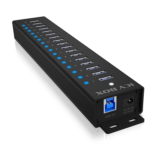 USB Hub s 17 portami