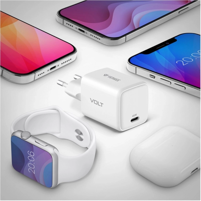 Kompaktná USB C nabíjačka 45W GaN