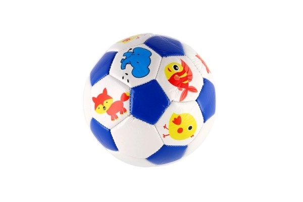 Futbalová lopta malá junior nafúknutá šitá 15cm