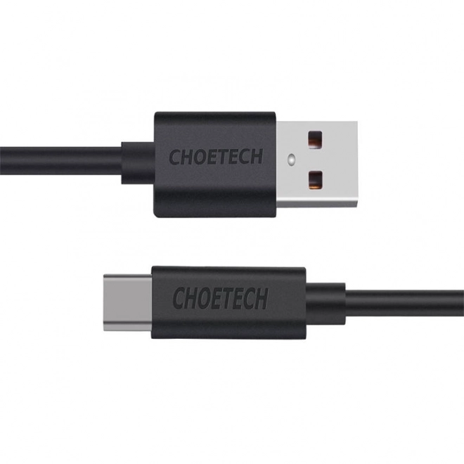 USB na USB-C kábel Choetech 1 m čierny