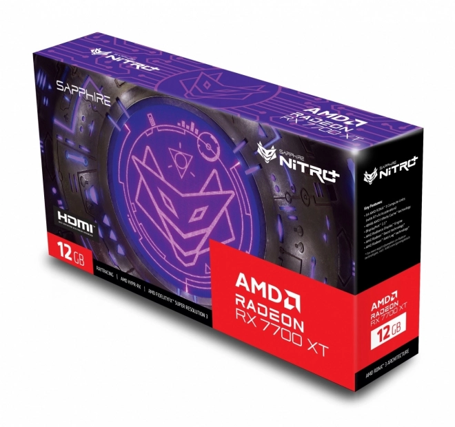 Karta grafická Radeon RX 7700 XT NITRO+ Gaming OC