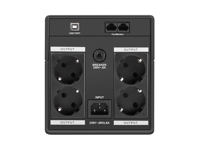 Interaktívna UPS Armac Home LED 1500VA 4 Schuko
