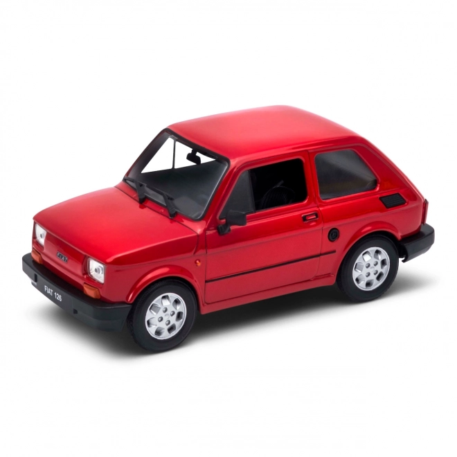 Welly Fiat 126p Maluch 1:24 Červený