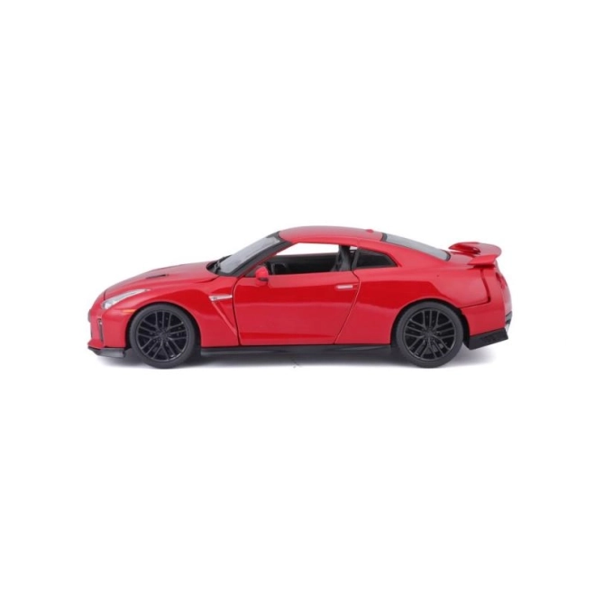 Bburago 1:24 Nissan GT-R Metallic 18-21082 – Červená