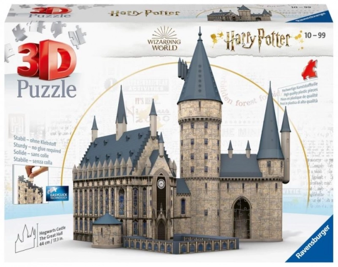 Ravensburger 3D puzzle Harry Potter: Rokfort Veľká sieň