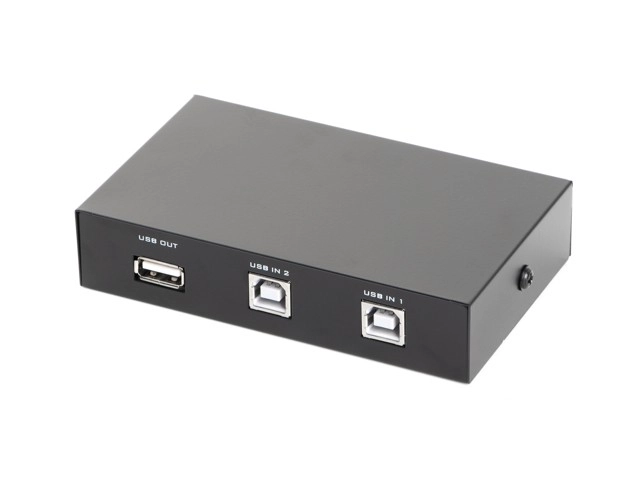 USB prepínač tlačiarne 2 v 1