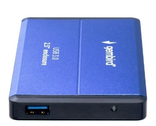 Externé puzdro 2.5 USB 3.0 modré