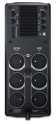 Zelené LCD záložné napájanie APC Back-UPS Pro 1200 VA 230V