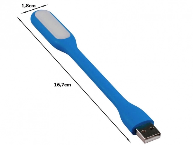 Silikónová USB lampička 6 LED