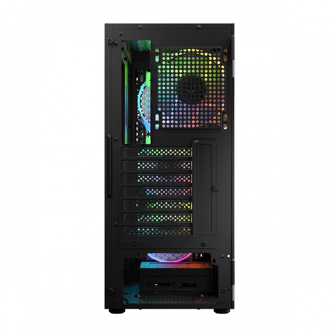 Počítačová skrinka LOGIC Aramis ARGB Midi USB 3.0 Čierna