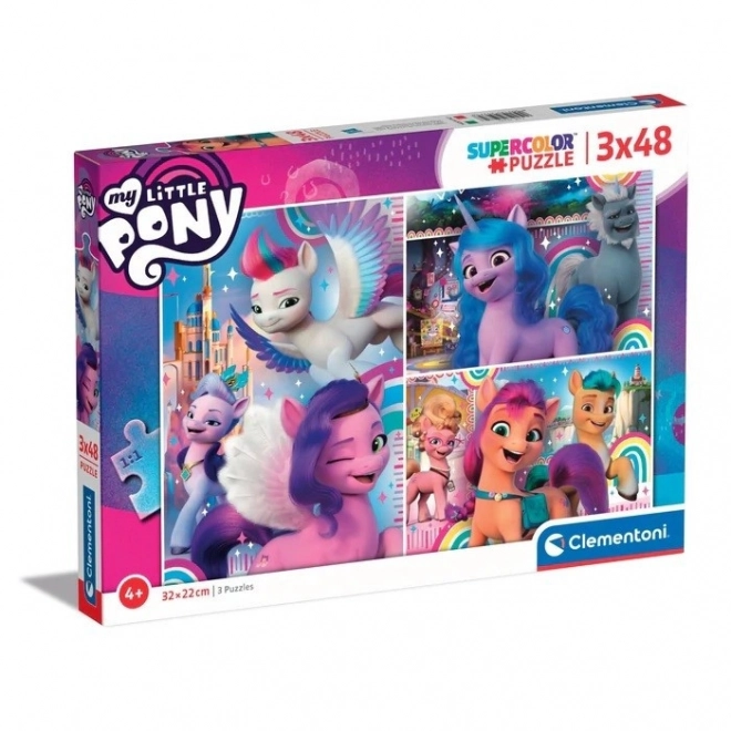 Clementoni Puzzle My Little Pony 3x48 dielikov