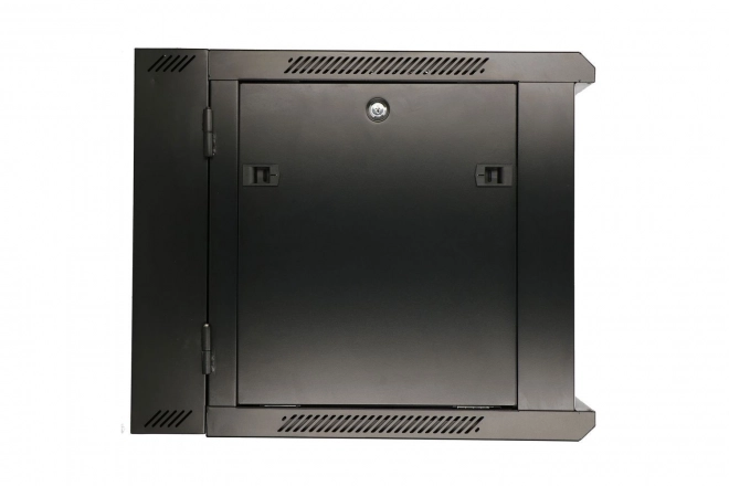 Nástenná dvojsekčná rack skriňa 6U 600x600 čierna