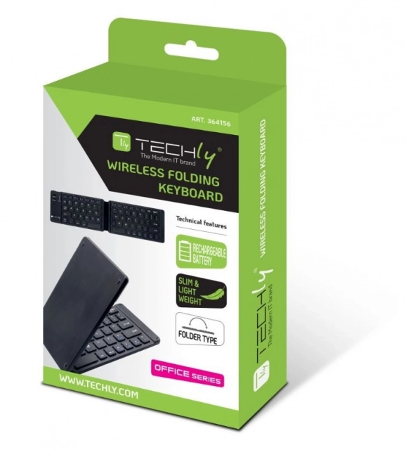 Skladacia bezdrôtová klávesnica Bluetooth 3.0