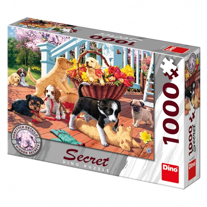 Puzzle Secret Collection: Šteniatka 1000 dielikov