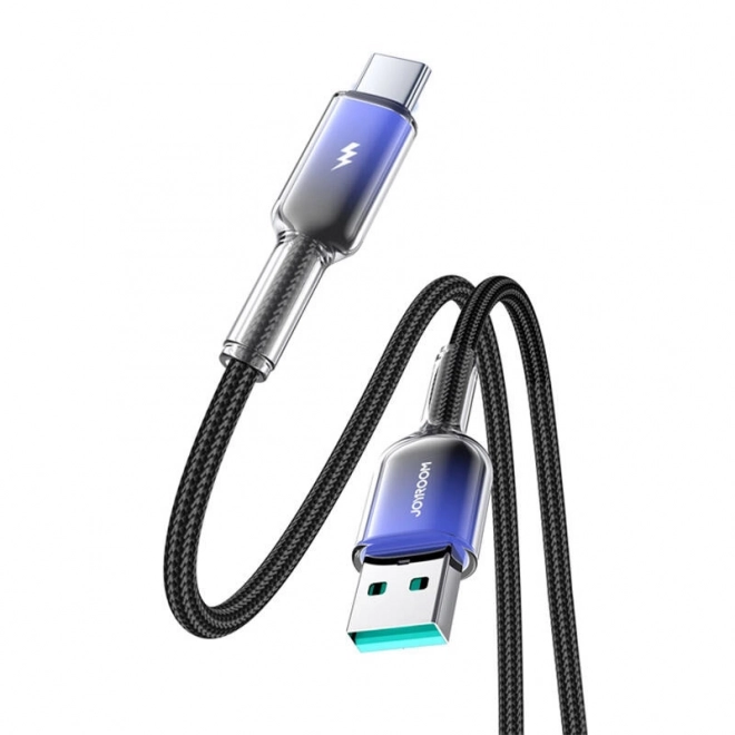 Nabíjací kábel Joyroom USB-A na USB-C 3A 1,2 m čierny