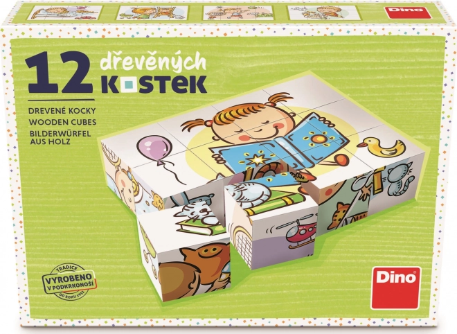 Obrázkové kocky Hezký den