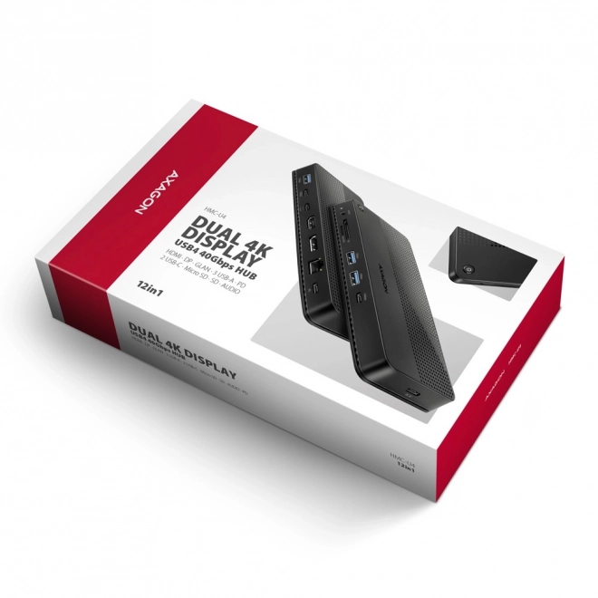 Multifunkčná dokovacia stanica USB 12v1 AXAGON pre notebooky