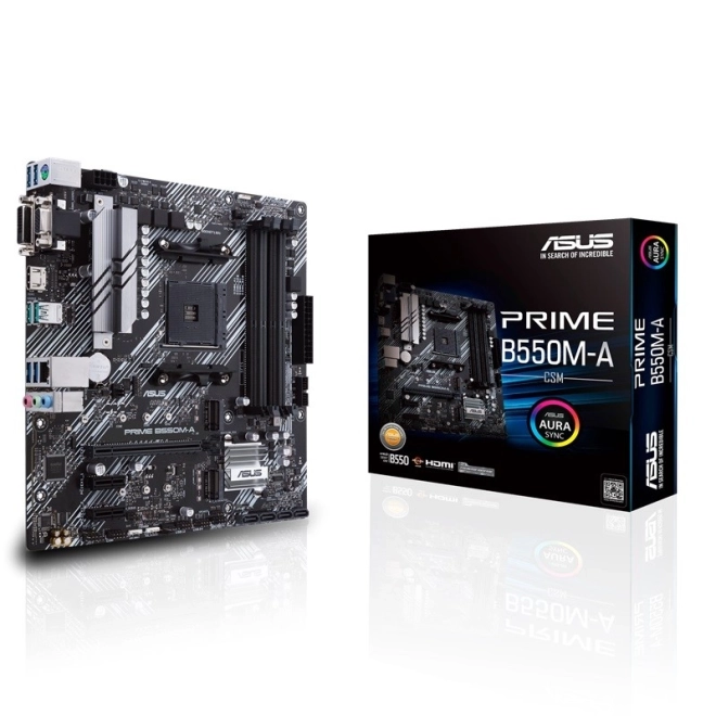 Plošná Doska Asus Prime AM4 B550M-A Verzia CSM