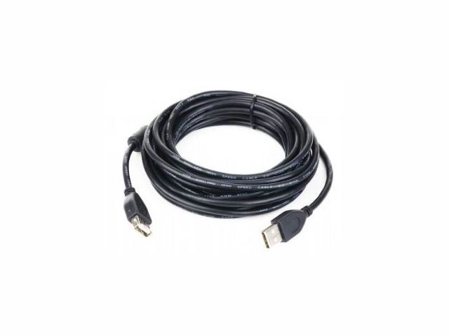 Predlžovací USB kábel 2.0 AM-AF 1.8m s ferritovým jadrom